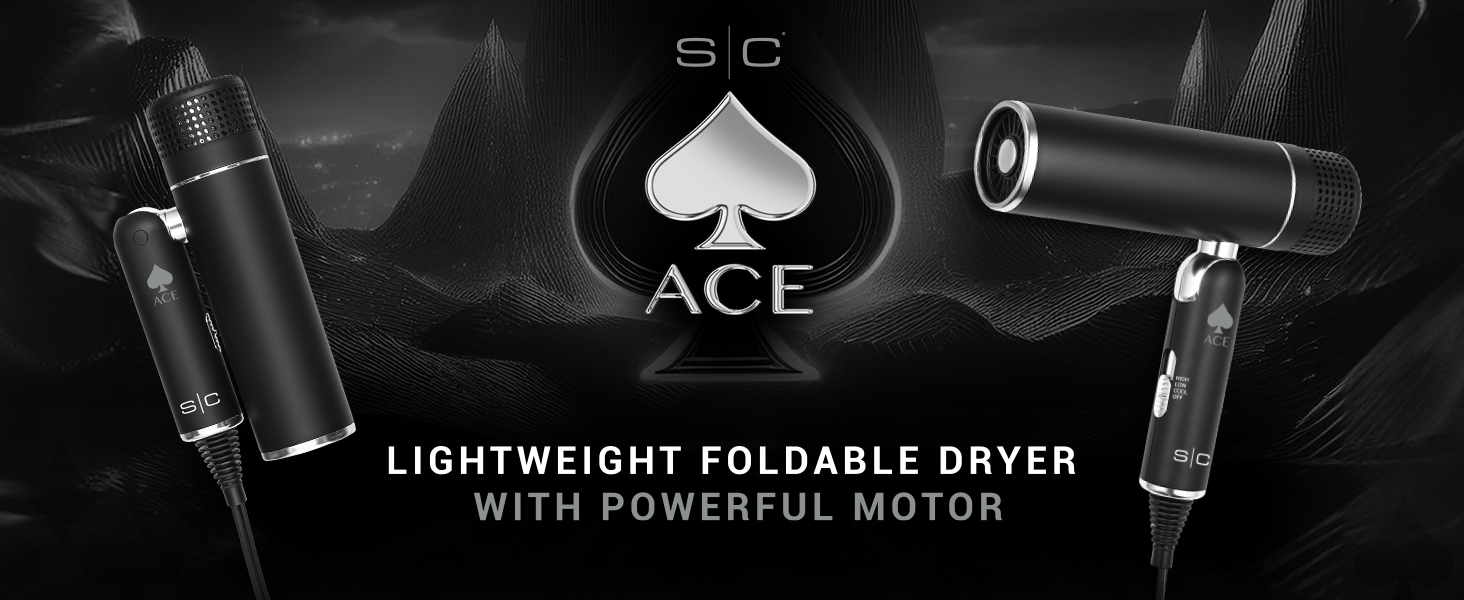 Amazon.com: StyleCraft Ace Foldable Lightweight Hair Dryer with